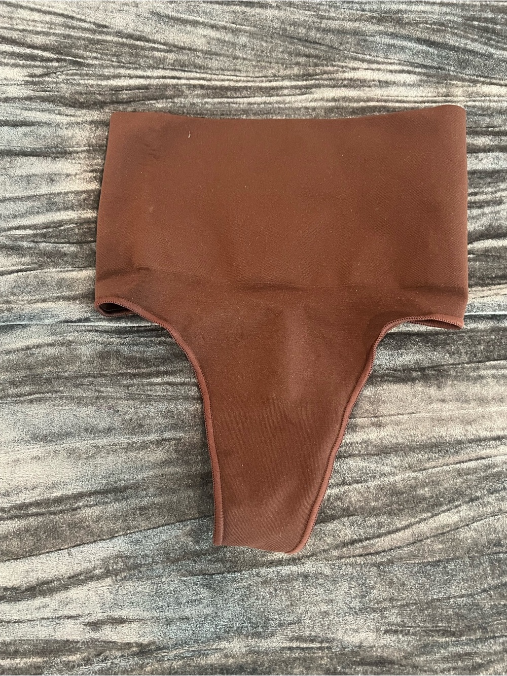 Skims High-Waist Shapewear Thong - Brown Size S/M